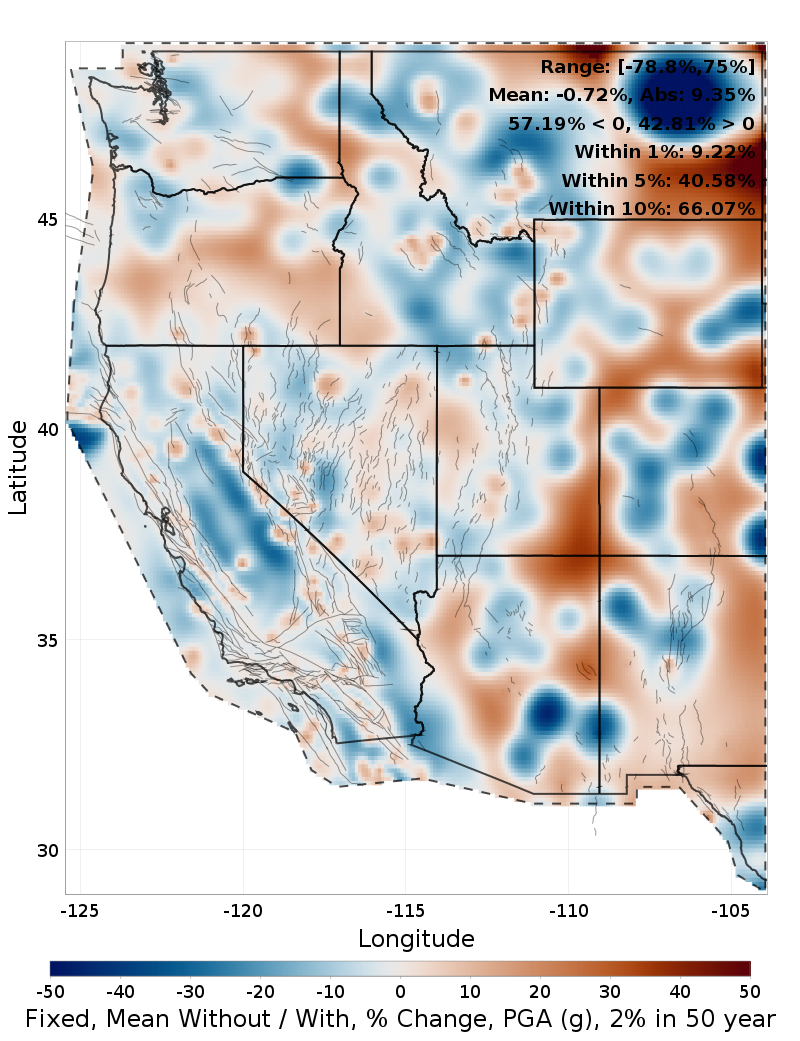 Percent Difference Map