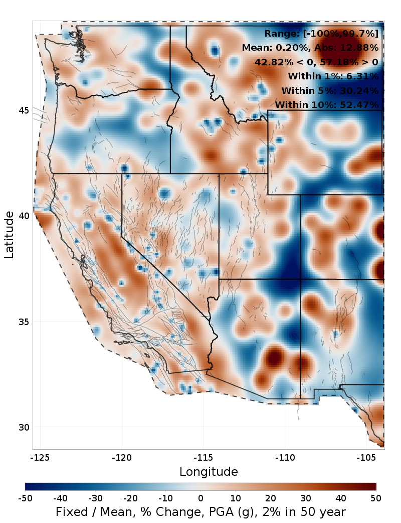 Percent Difference Map