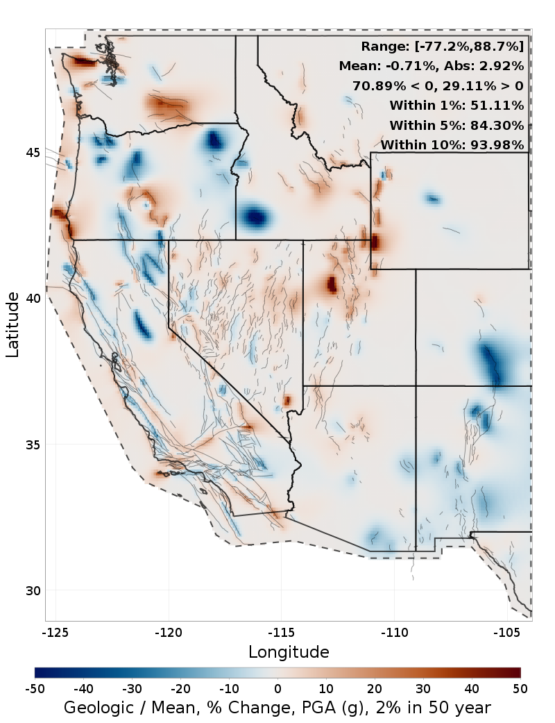 Percent Difference Map
