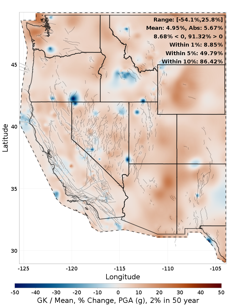 Percent Difference Map