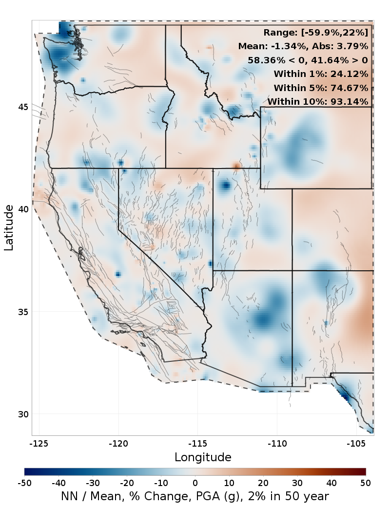 Percent Difference Map