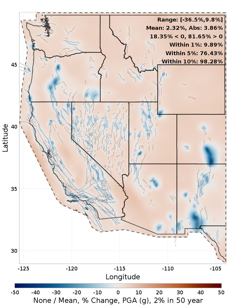Percent Difference Map