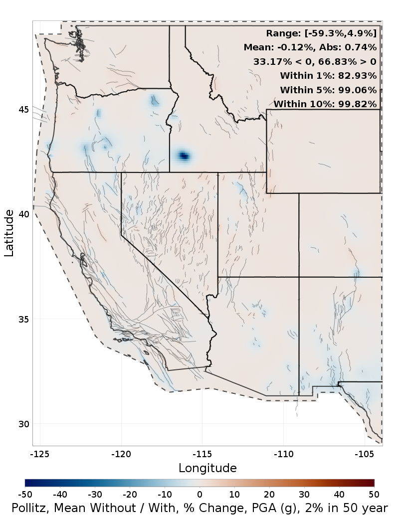 Percent Difference Map