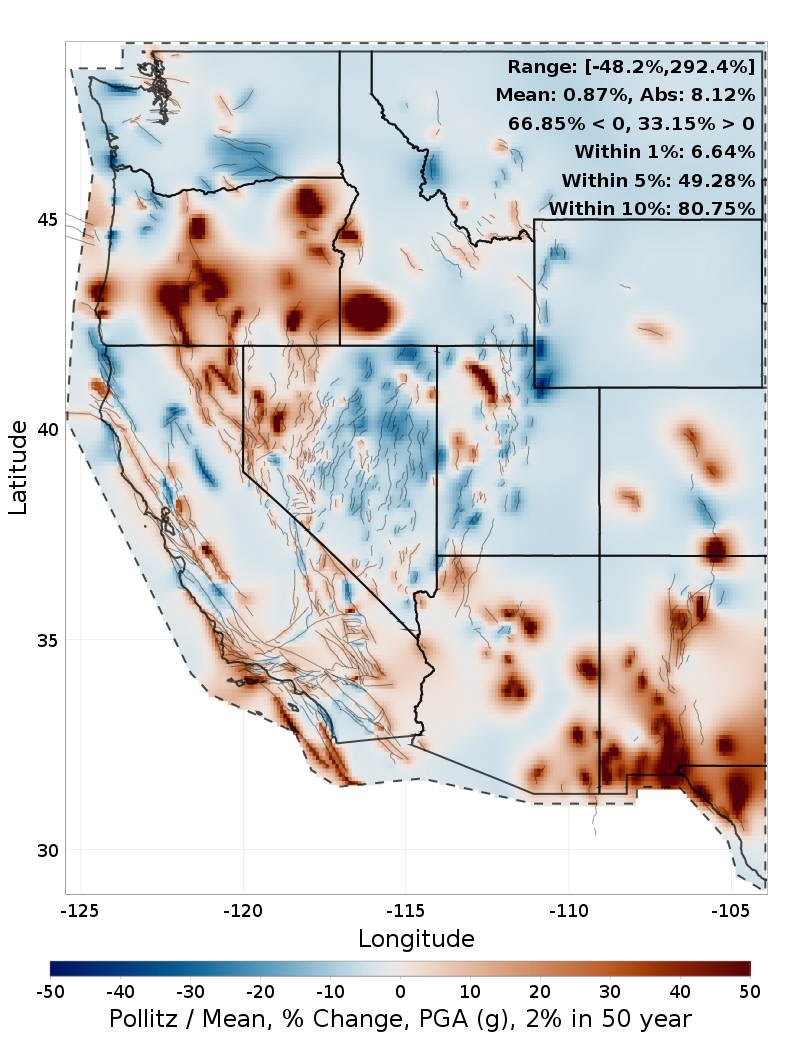 Percent Difference Map