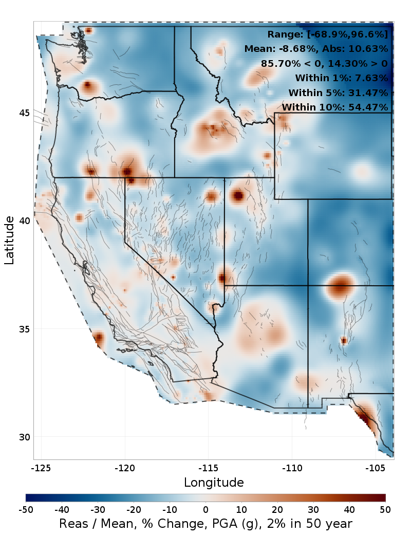 Percent Difference Map