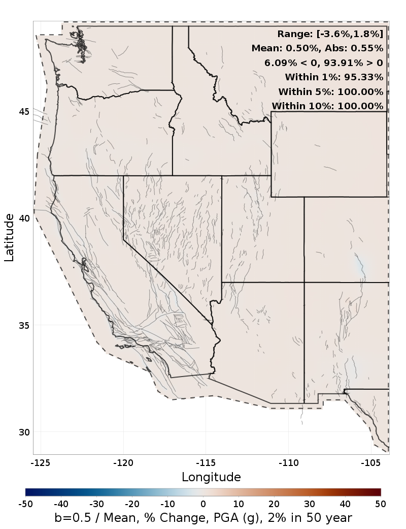 Percent Difference Map
