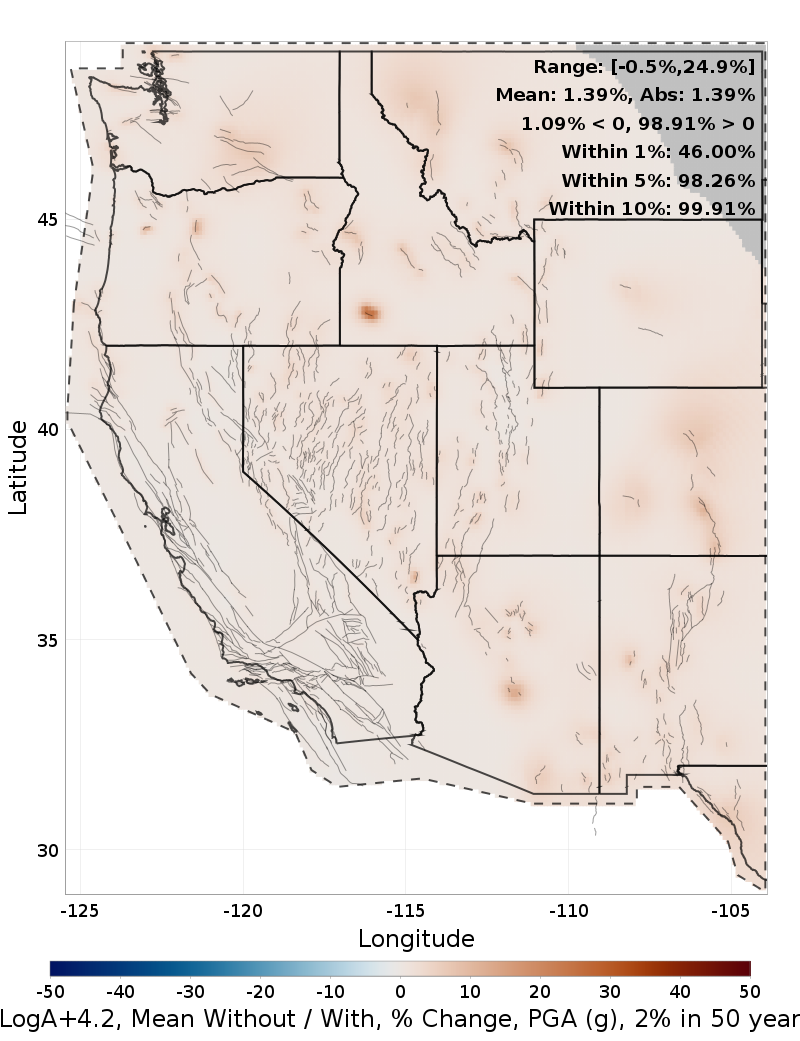 Percent Difference Map