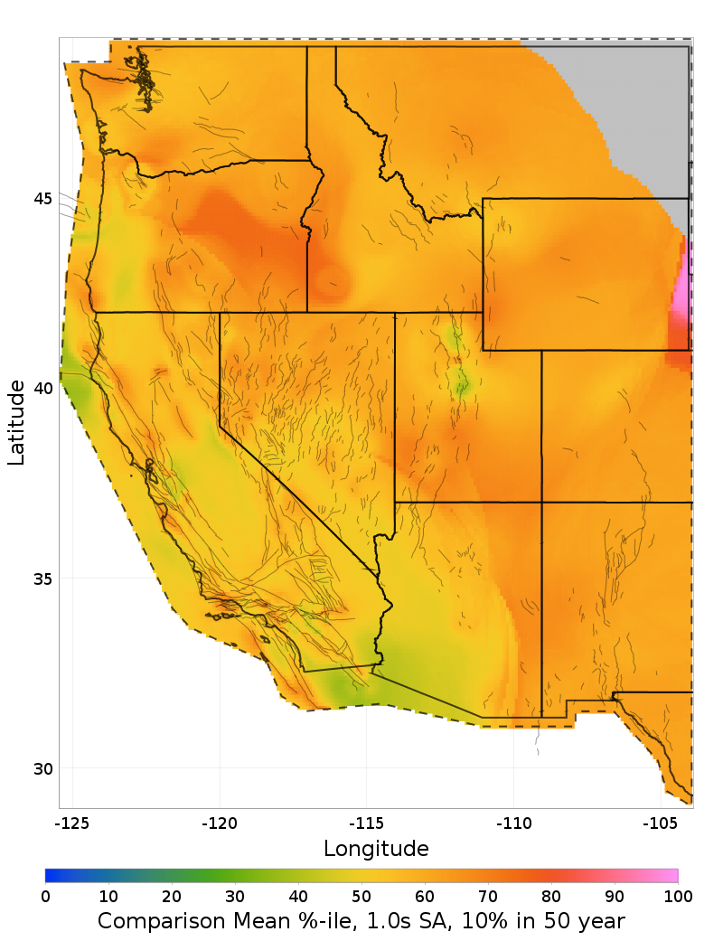 Mean Percentile Map