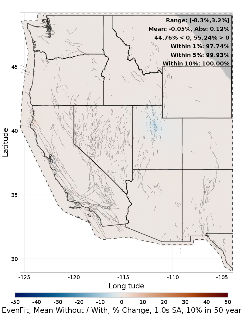 Percent Difference Map