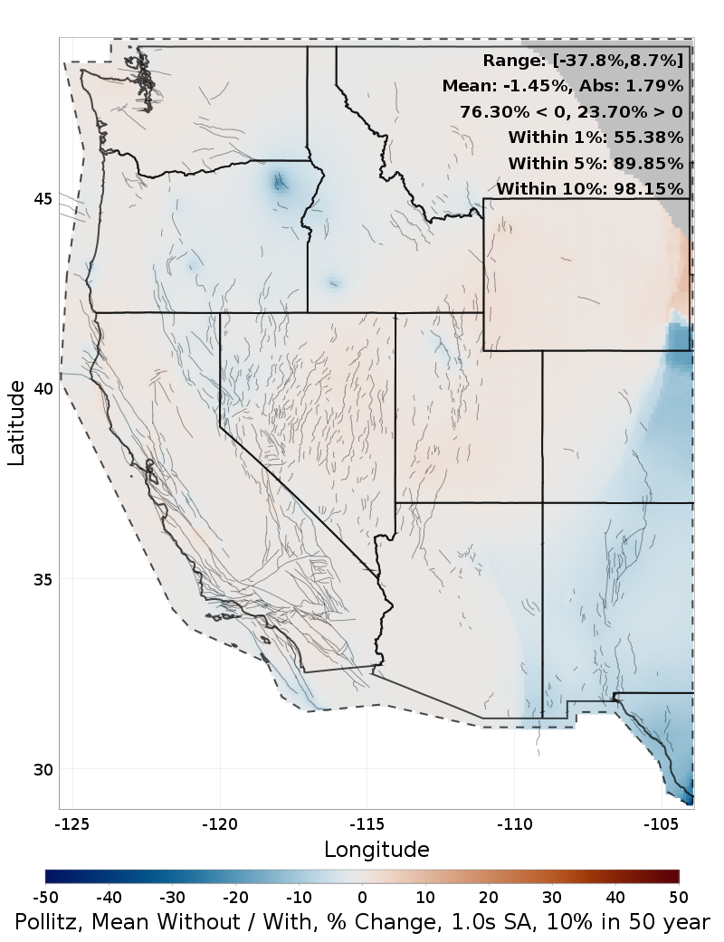 Percent Difference Map