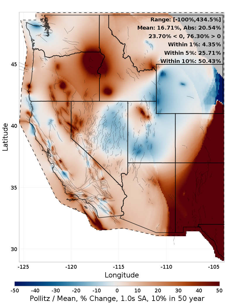 Percent Difference Map
