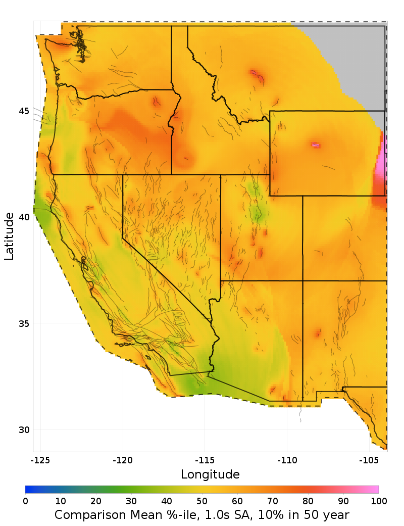 Mean Percentile Map
