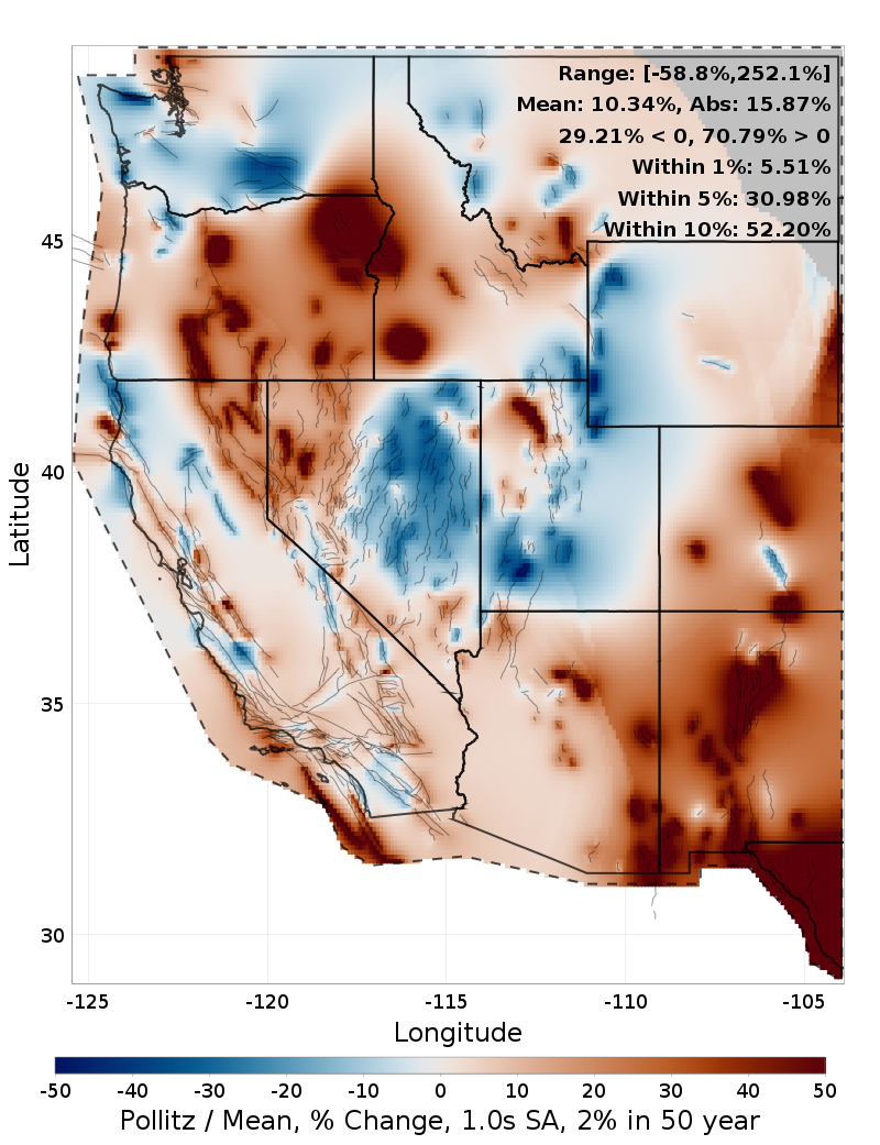 Percent Difference Map