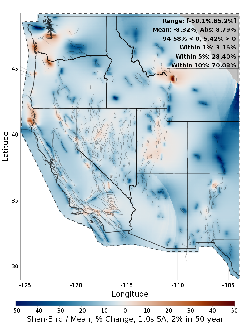 Percent Difference Map