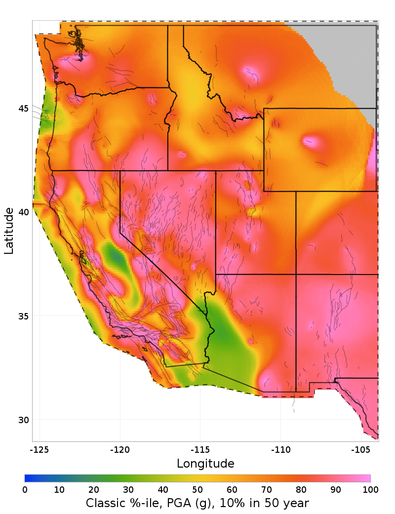 Percentile Map