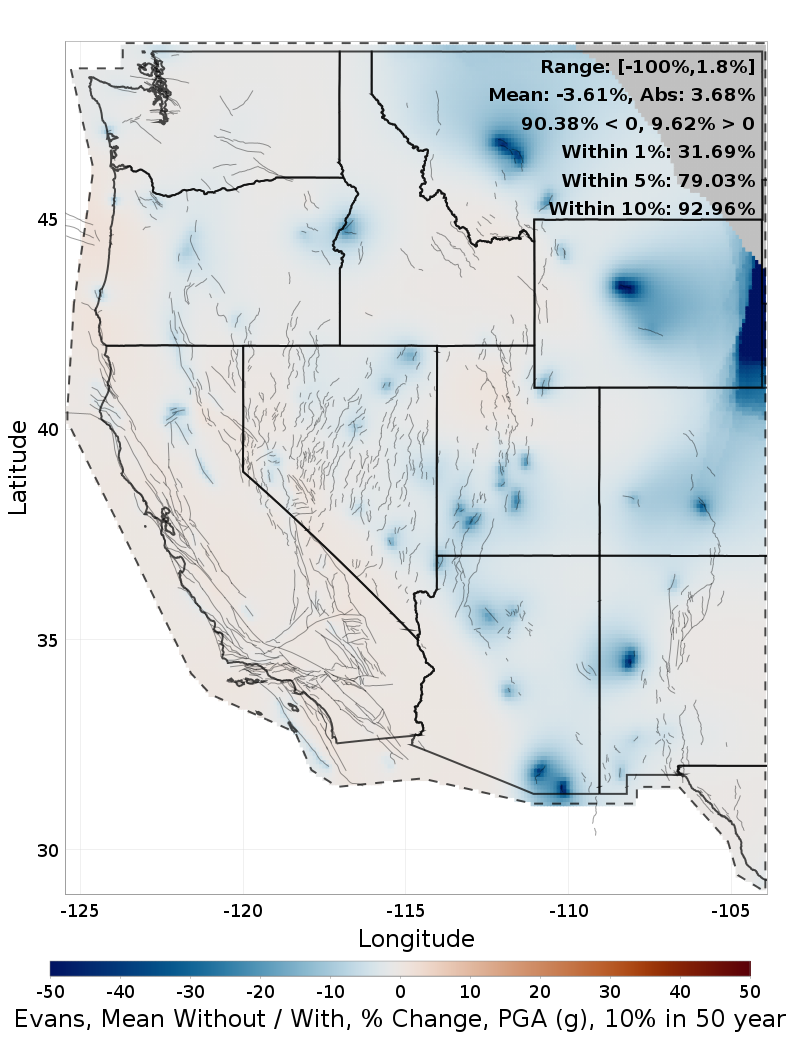 Percent Difference Map
