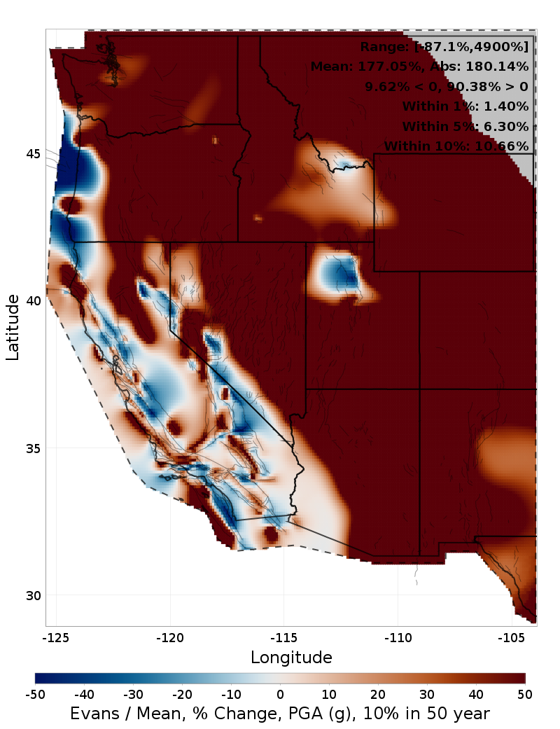 Percent Difference Map