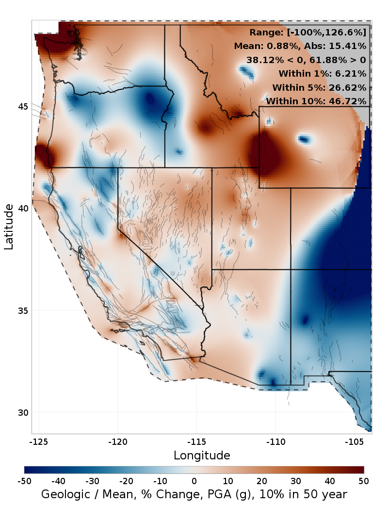 Percent Difference Map