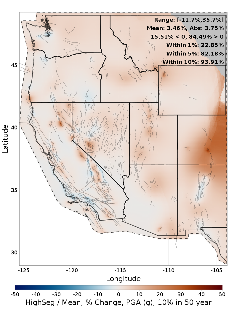 Percent Difference Map