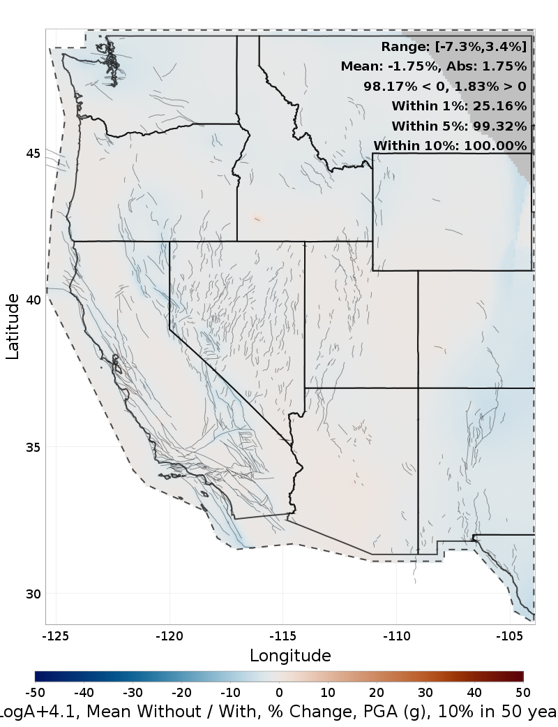 Percent Difference Map