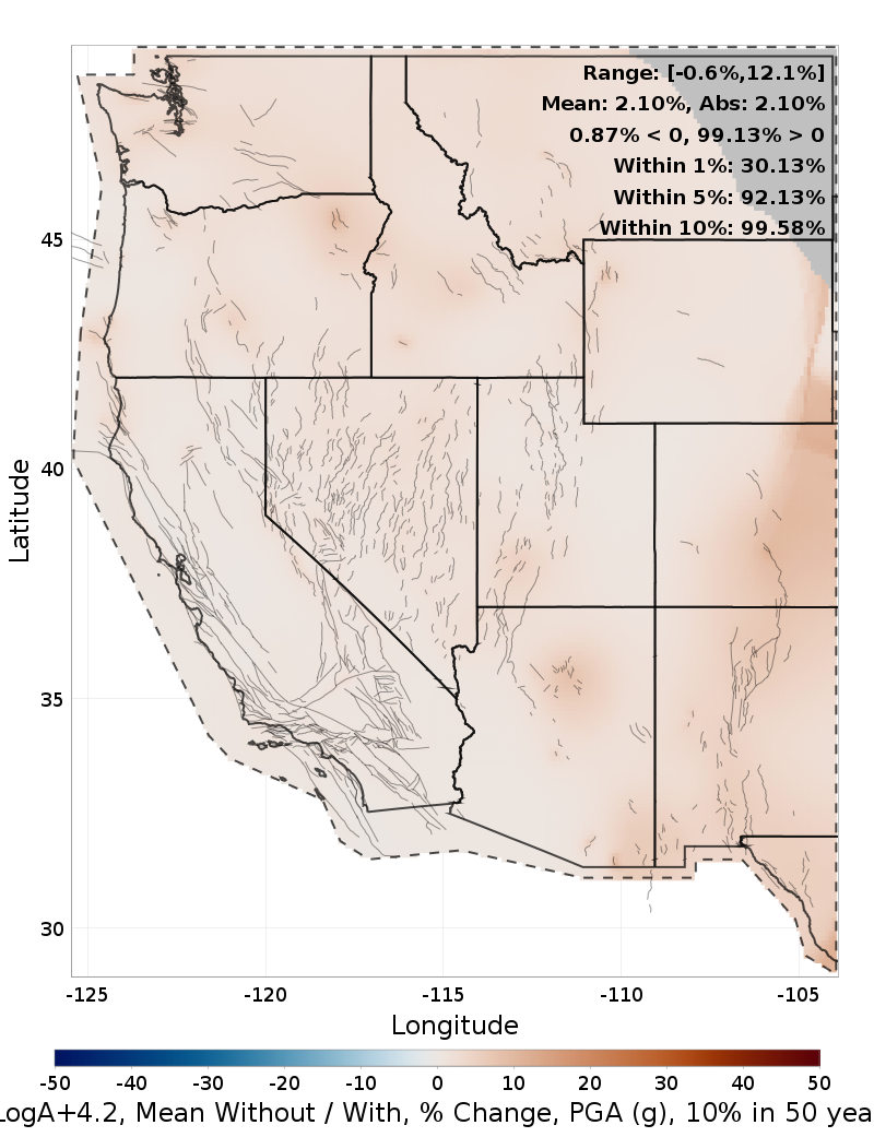 Percent Difference Map
