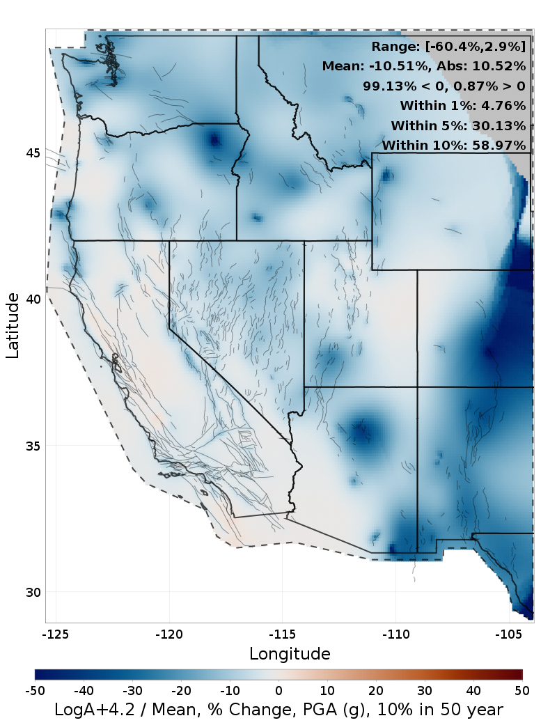 Percent Difference Map