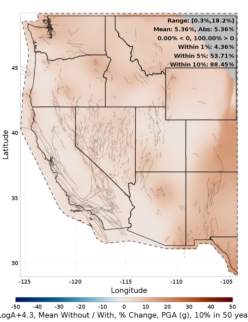 Percent Difference Map