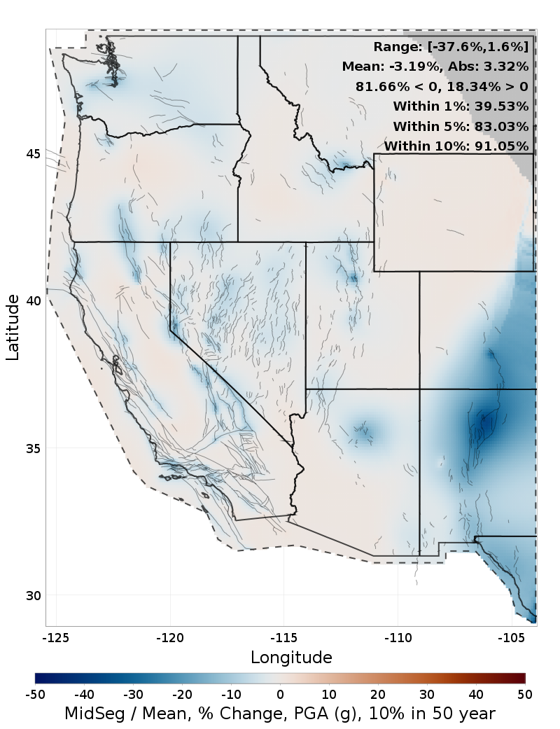 Percent Difference Map