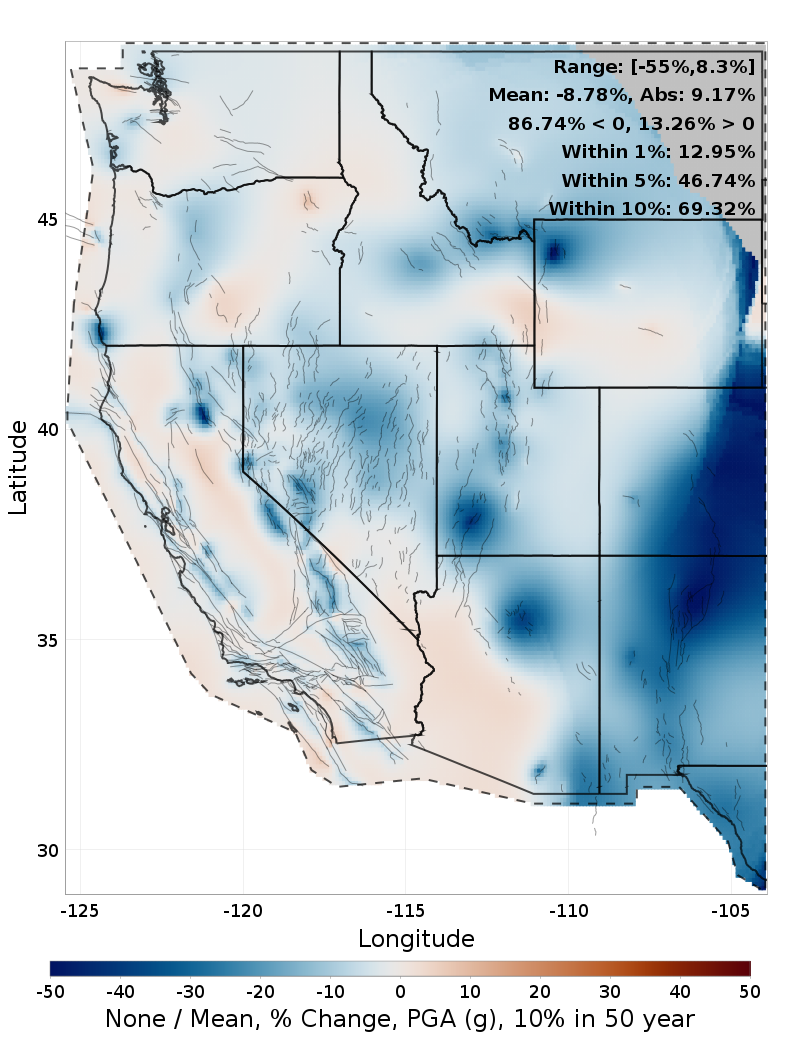 Percent Difference Map