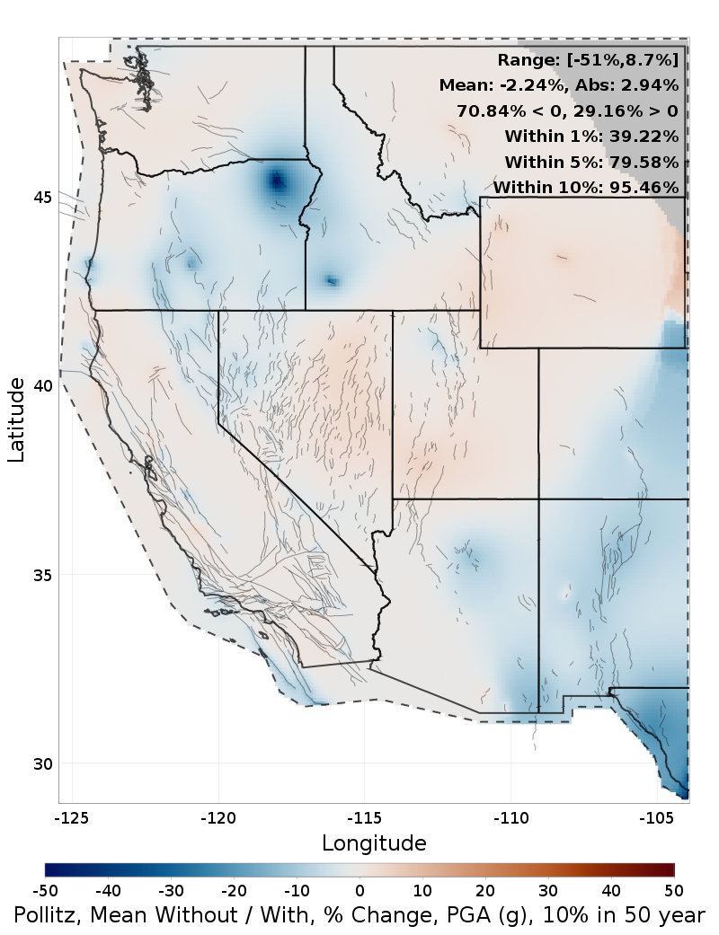Percent Difference Map