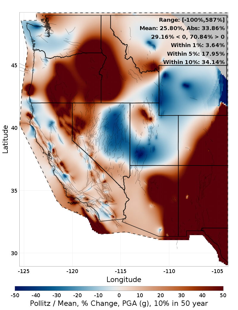 Percent Difference Map