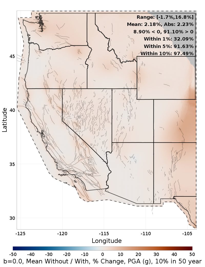 Percent Difference Map