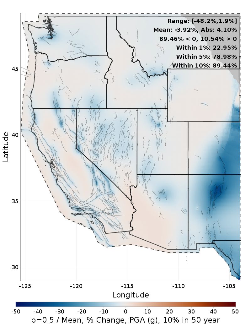 Percent Difference Map