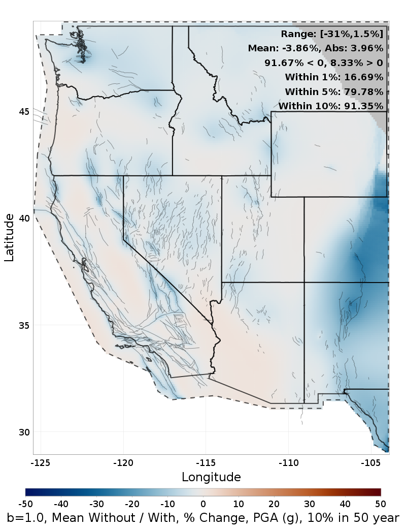 Percent Difference Map