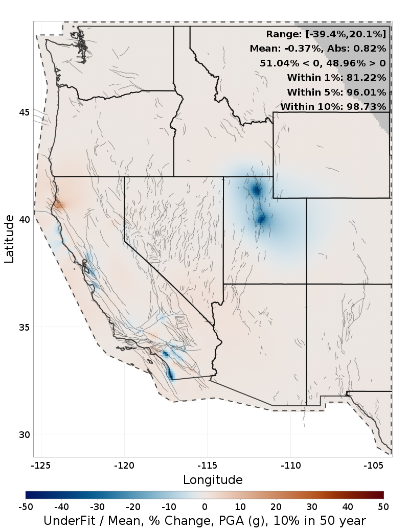 Percent Difference Map