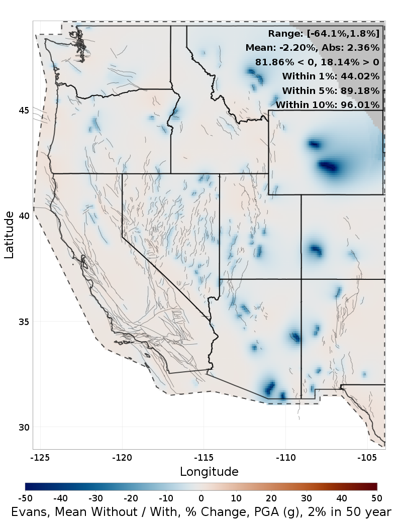 Percent Difference Map