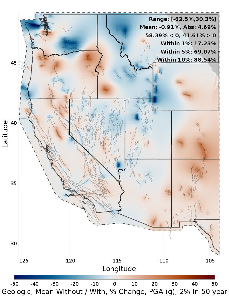Percent Difference Map
