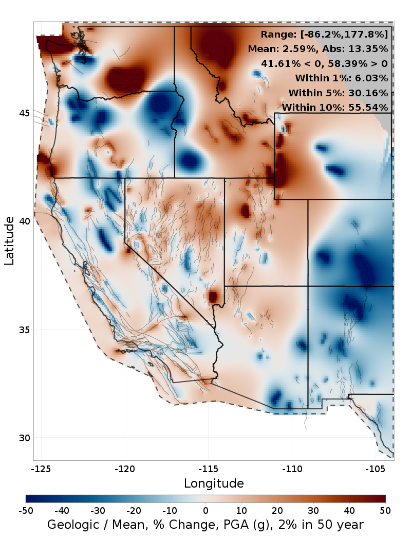 Percent Difference Map