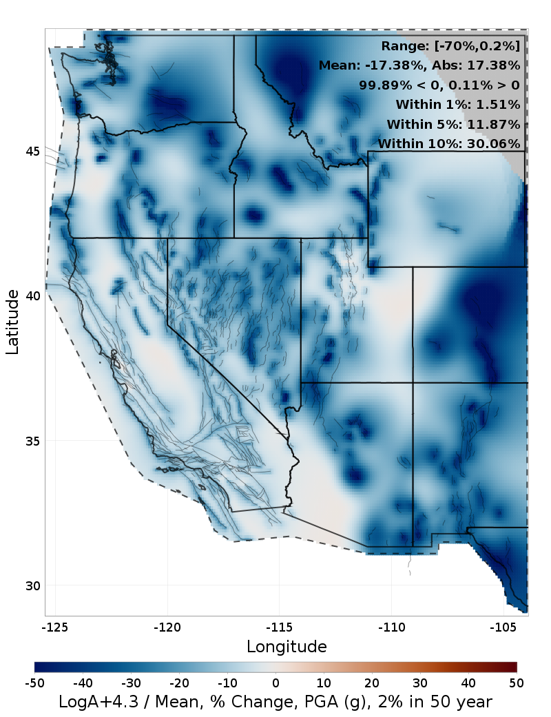 Percent Difference Map