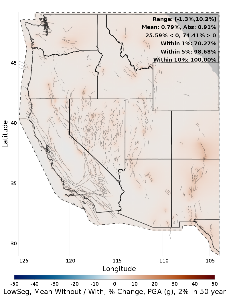 Percent Difference Map