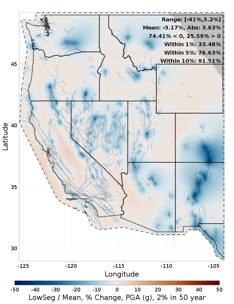Percent Difference Map