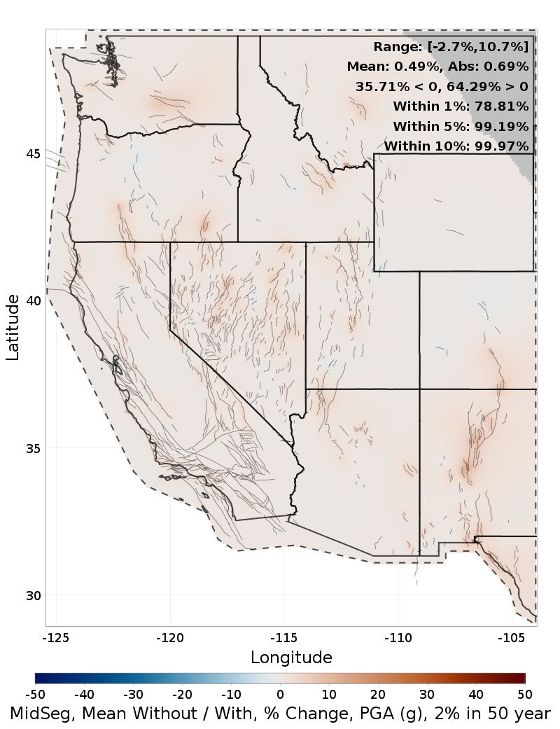 Percent Difference Map