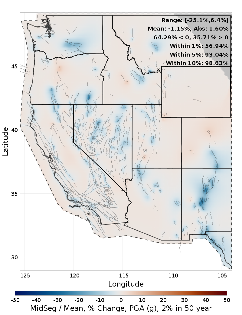 Percent Difference Map