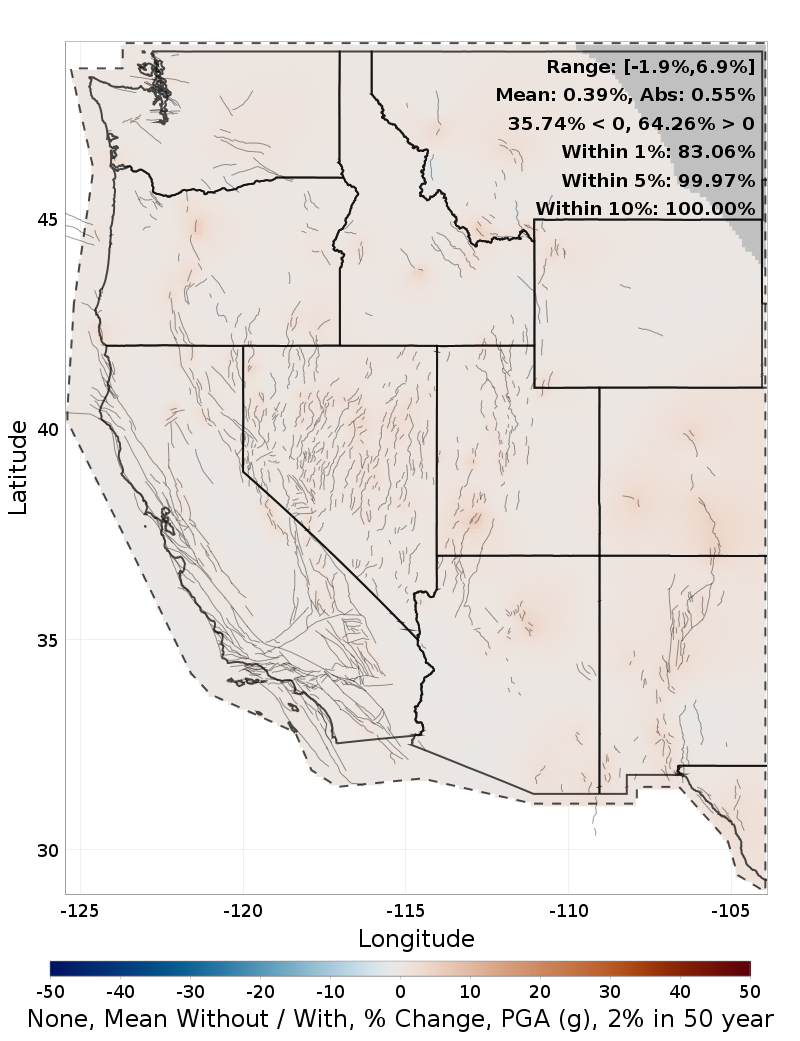 Percent Difference Map