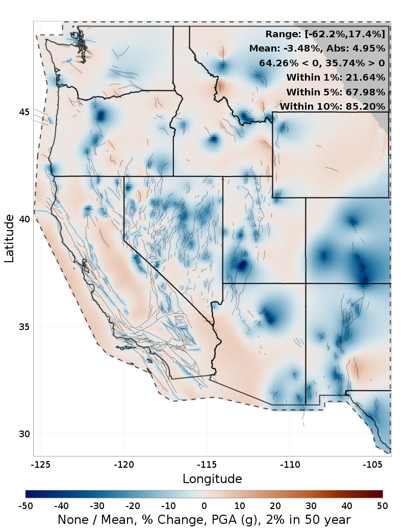 Percent Difference Map