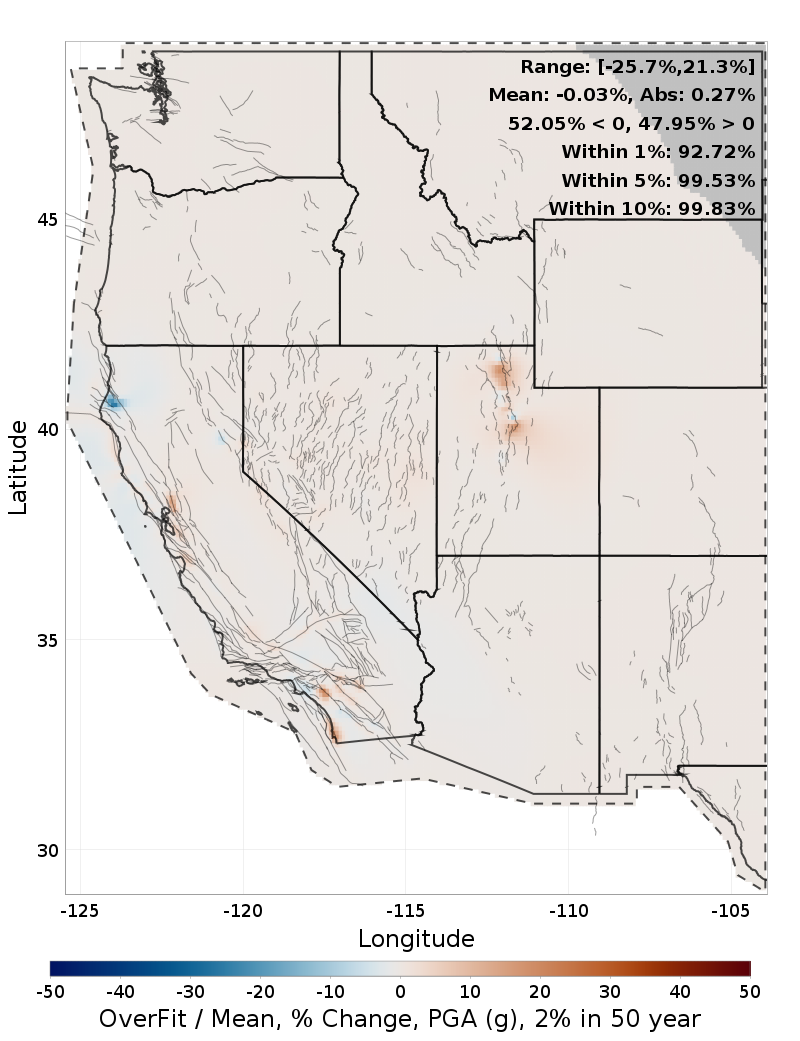 Percent Difference Map