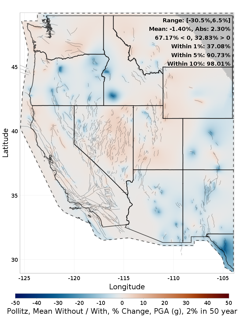 Percent Difference Map