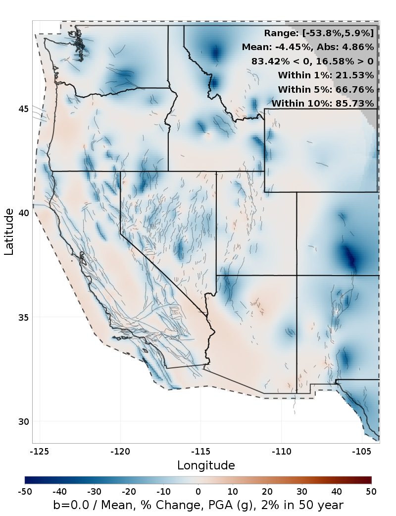 Percent Difference Map