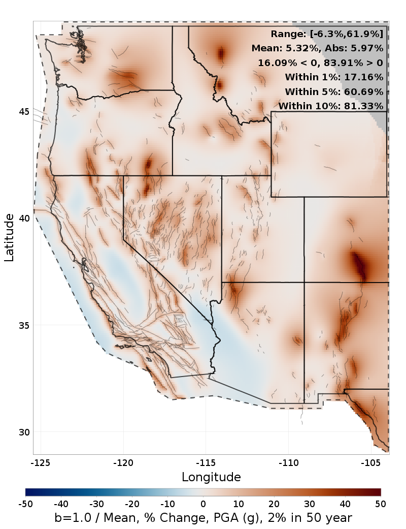 Percent Difference Map
