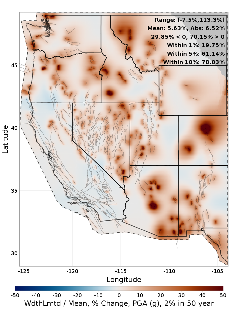 Percent Difference Map